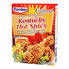 Kentucky Fried Chicken Coating mix Hot Spicy 200g Pondan